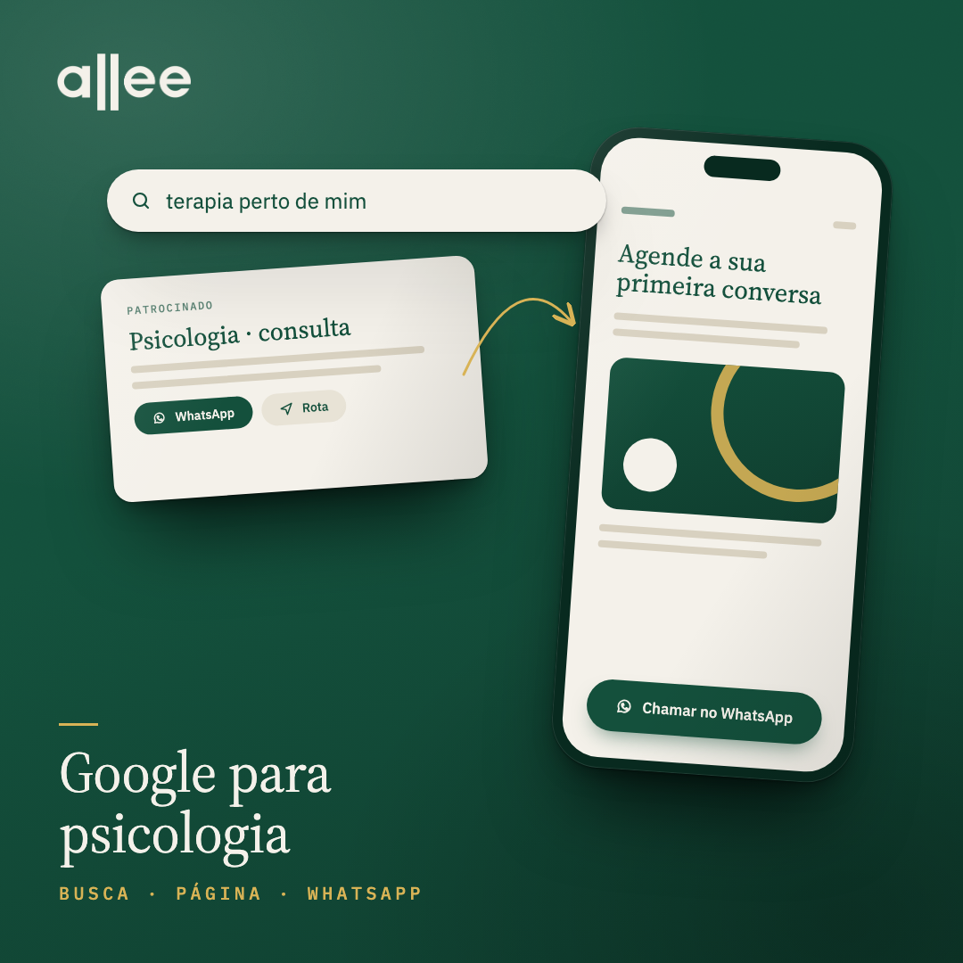 Anúncios no Google para psicologia: da busca ao WhatsApp