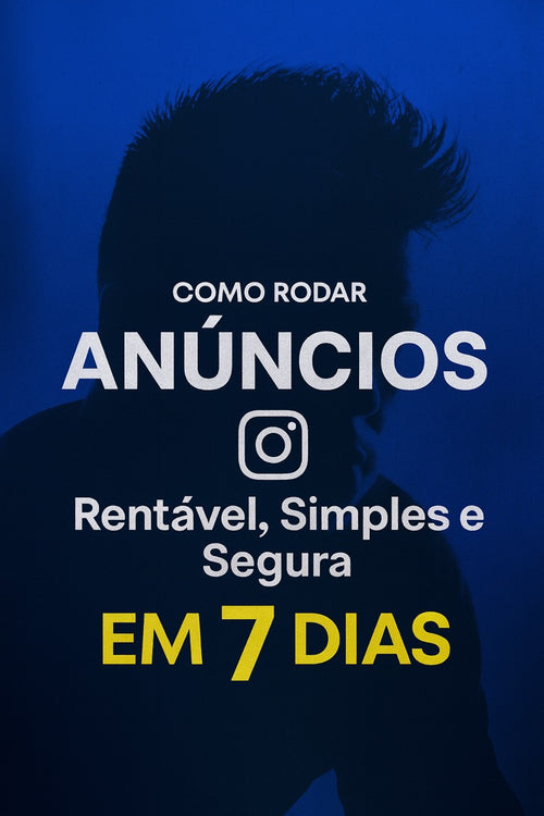 Capa do livro Como Rodar Anúncios no Instagram em 7 Dias